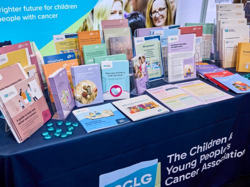 Image of CCLG publications display