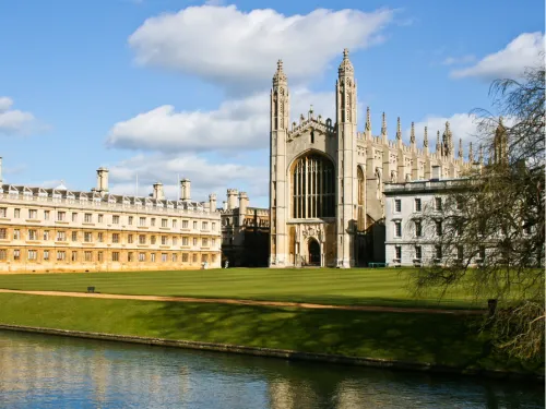 Kings College at the University of Cambridge. 