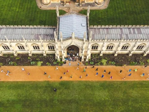 Cambridge Half birds eye view
