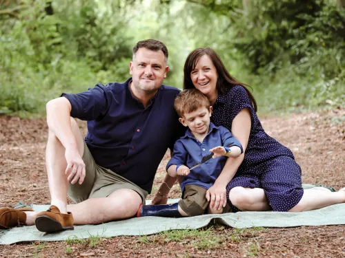 David, Lisa and George